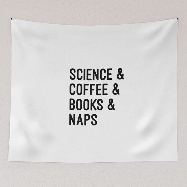 Item preview, Coffee and science and books and naps designed and sold by UncleStuScience.