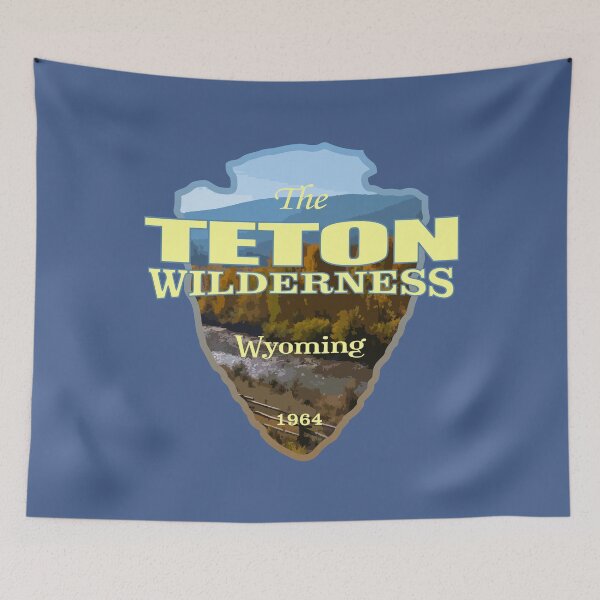 Item preview, Teton Wilderness (arrowhead) designed and sold by curranmorgan.