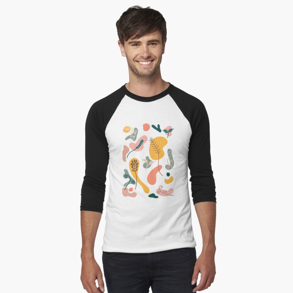 Item preview, Baseball ¾ Sleeve T-Shirt designed and sold by Fatamimosh.