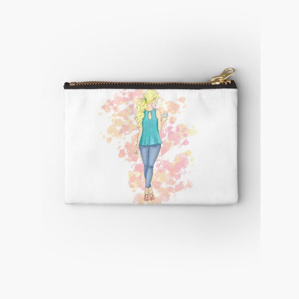 Item preview, Blonde Girl With Coffee designed and sold by Victoria Arose.