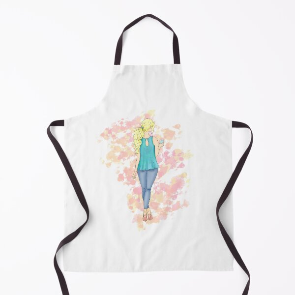 Item preview, Blonde Girl With Coffee designed and sold by Victoria Arose.
