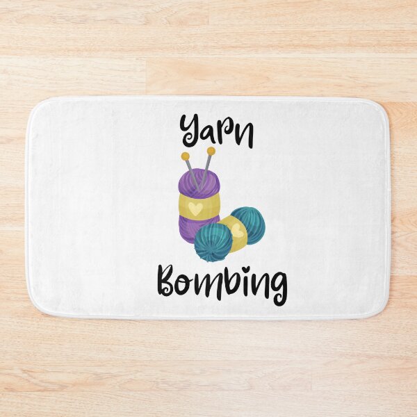Item preview, Yarn Bombing : funny yarn lover gift designed and sold by Miaberzo.