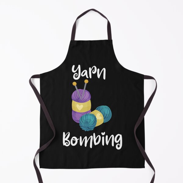 Item preview, Yarn Bombing : funny yarn lover gift designed and sold by Miaberzo.