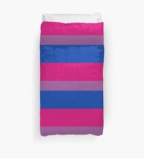 Bisexual Pride Flag Duvet Cover
