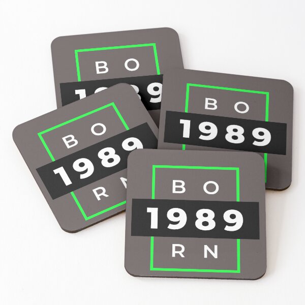 Item preview, Birthday Gift for Born 1989 Born to Die designed and sold by RandomDel.