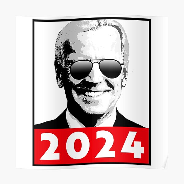 Biden 2024 Wallpaper   Poster,504x498,f8f8f8 Pad,600x600,f8f8f8 