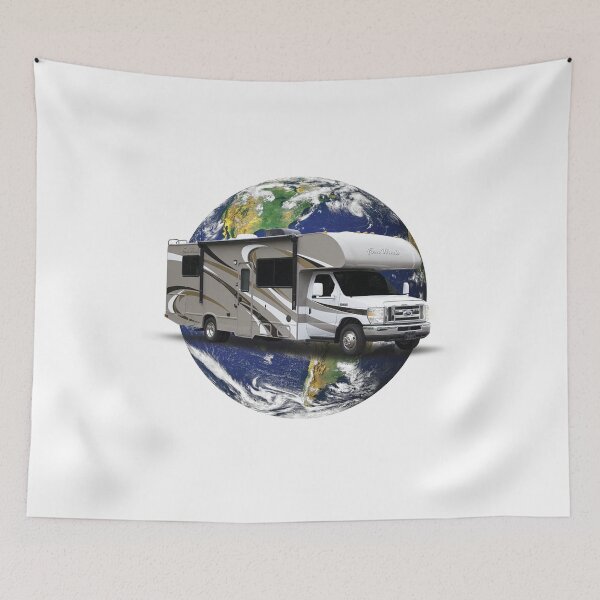 Item preview, Motorhome Around the World designed and sold by NiceShirtY.