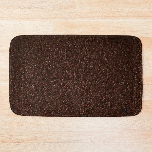 Item preview, Chocolate Concrete Texture Solid Color, Mahogany Powder designed and sold by TGIYHome.