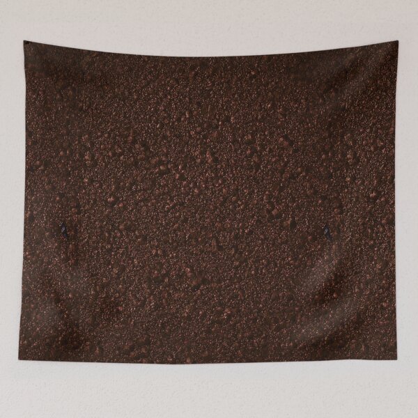 Item preview, Chocolate Concrete Texture Solid Color, Mahogany Powder designed and sold by TGIYHome.