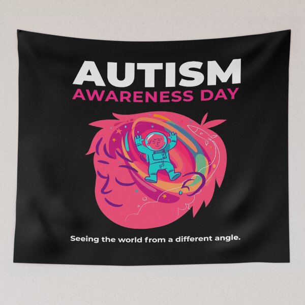 Item preview, Autism Awareness Day - Autism designed and sold by YueHeng Creates ⭐⭐⭐⭐⭐.