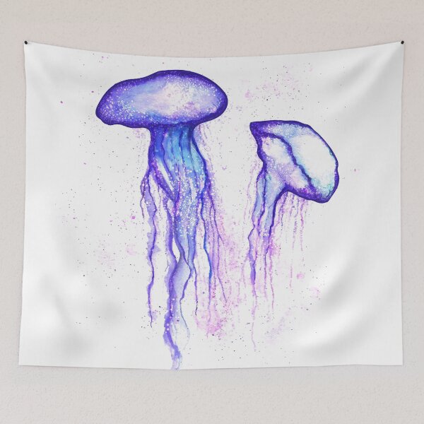 Item preview, Jellyfish Watercolor  designed and sold by serenaking.