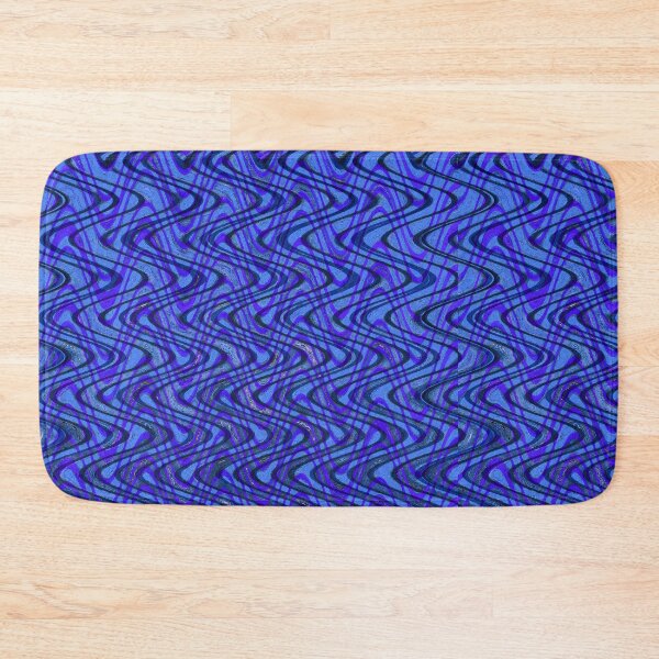 Item preview, Tom Stanley Janca Blue Abstract Shower Curtain #7779 designed and sold by Tom Janca.