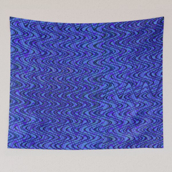 Item preview, Tom Stanley Janca Blue Abstract Shower Curtain #7779 designed and sold by Tom Janca.