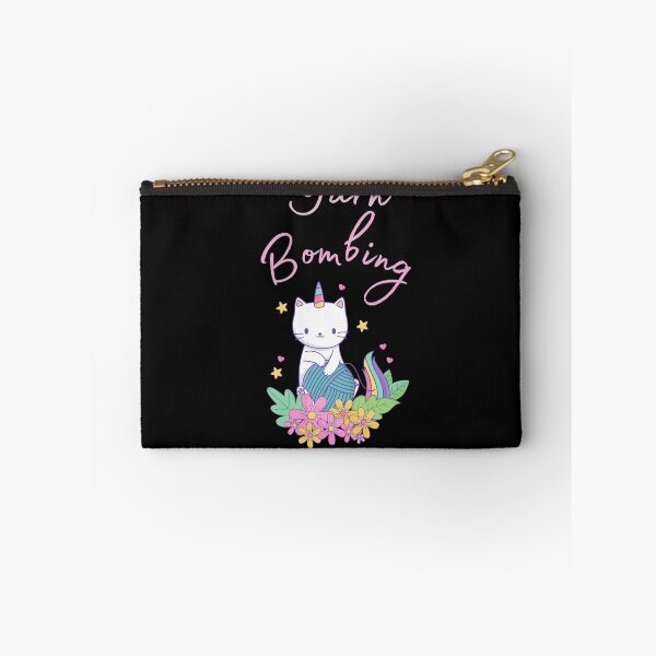 Item preview, Yarn Bombing : funny yarn lover gift, Unicorn Cat lover present designed and sold by Miaberzo.