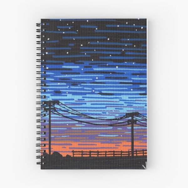 Item preview, Sunset Over Powerlines designed and sold by Crimson-Moth.