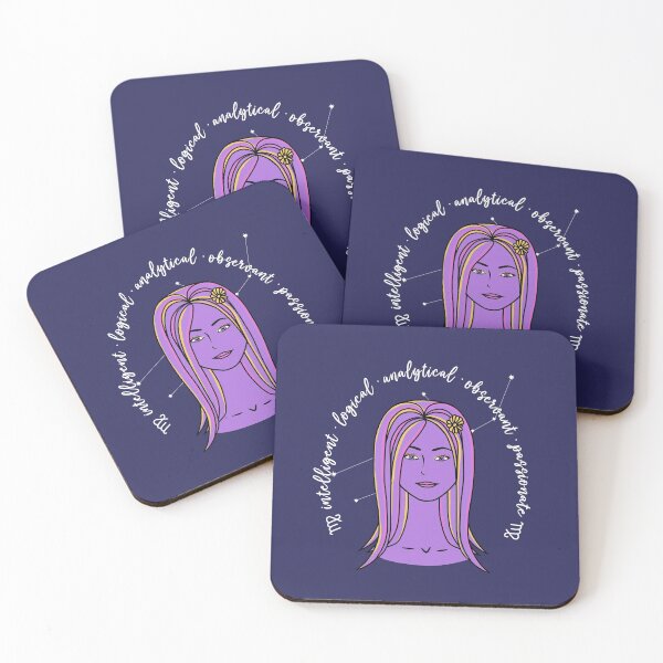 Item preview, Virgo Woman Zodiac Sign With Constellation designed and sold by C·REBRAL Labs.