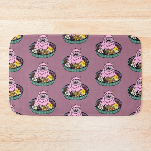 Item preview, PINK SHAVE ICE YETI MONSTER designed and sold by Ruby Mendiola.
