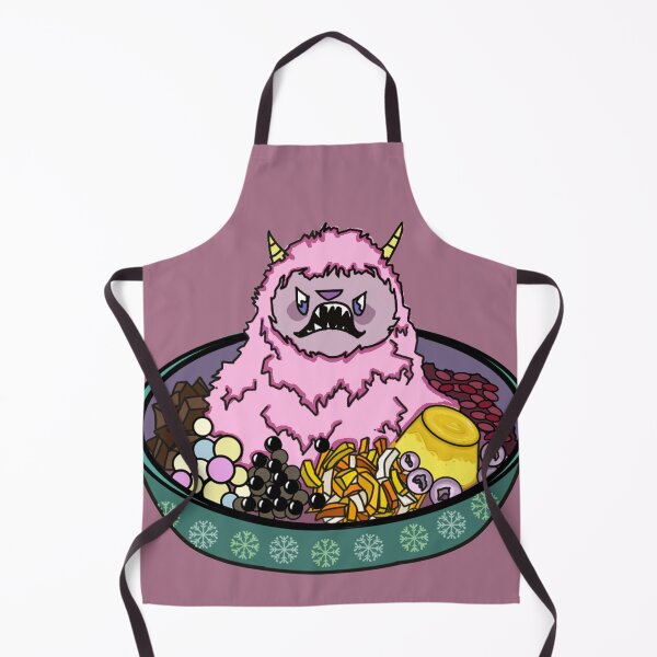 Item preview, PINK SHAVE ICE YETI MONSTER designed and sold by Ruby Mendiola.