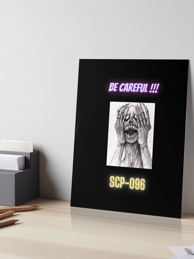 SCP-096 Art Board Print for Sale by Paperparrots