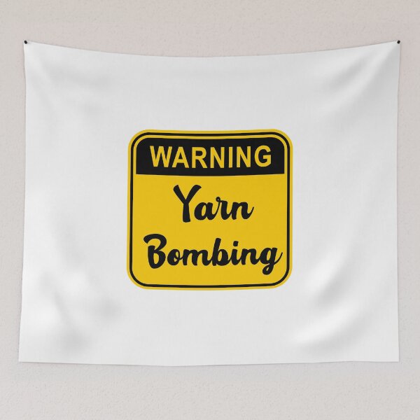 Item preview,  Yarn Bombing : funny yarn lover gift designed and sold by Miaberzo.