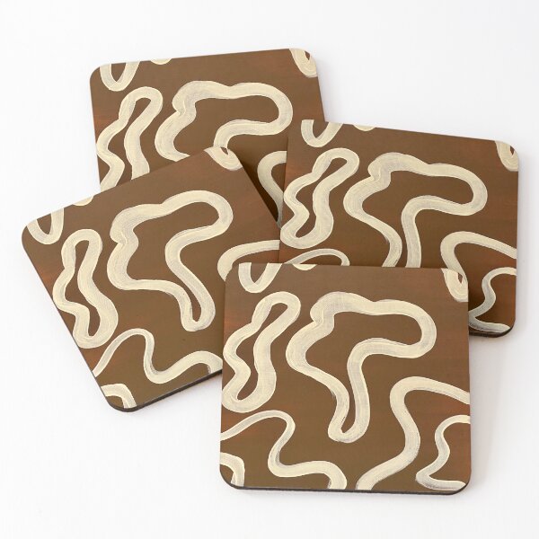 Item preview, Best of Patterned Brown  designed and sold by ElleDelaneyArt.
