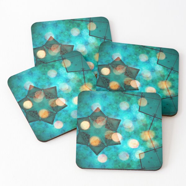 Item preview, Aqua Bokeh Abstract  designed and sold by Russ  Fagle.