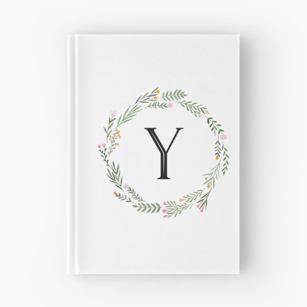 Item preview, Floral letter Y monogram designed and sold by JustSeasons.