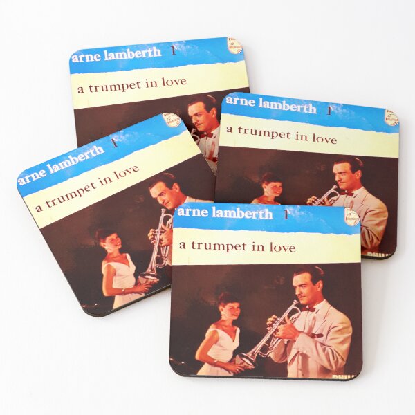 Item preview, A Trumpet in Love, Pic slv, 45, trumpet, horn, brass, blow designed and sold by Vintaged.