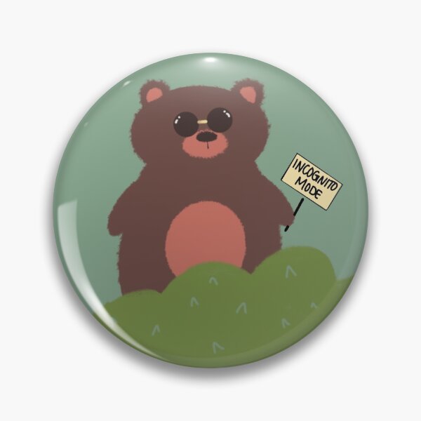 Item preview, Cool Bear: Incognito Mode designed and sold by ZoeysDoodles.