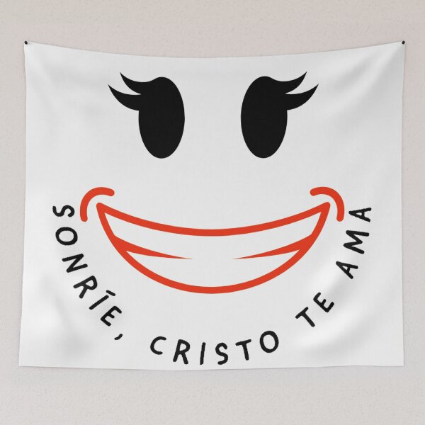 Item preview, Smile, Christ Loves You designed and sold by Fe-En-Cristo.