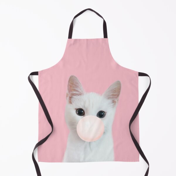 Item preview, Bubble gum cat in pink designed and sold by ESCAPZ.