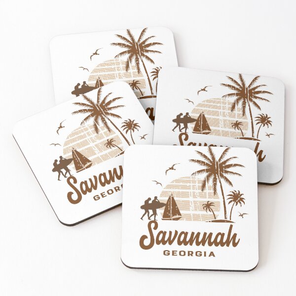 Item preview, Savannah Georgia Seaside Vintage Sunset designed and sold by Home-Spirit.