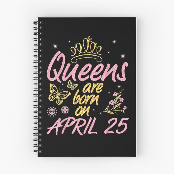 Item preview, Queens Are Born On April 25 Happy Birthday To Me You Mommy  designed and sold by mylahKristian.