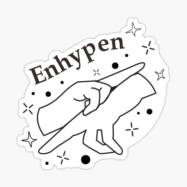 "ENHYPEN's Greeting, CONNECT!" Sticker by yeasitrus | Redbubble