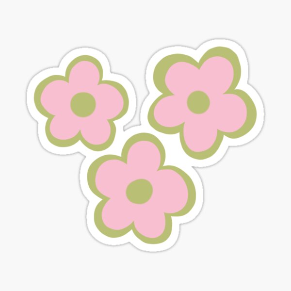 Item preview, Pink and green flower tote bag designed and sold by sunnyaesthetic.