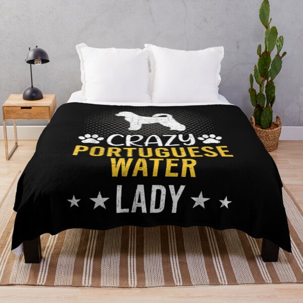 Item preview, Crazy Portuguese Water Lady Dog Lover  designed and sold by mylahKristian.