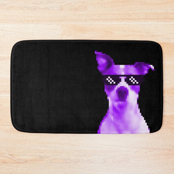 Item preview, Dog with sunglasses pixel retro designed and sold by emm-j.