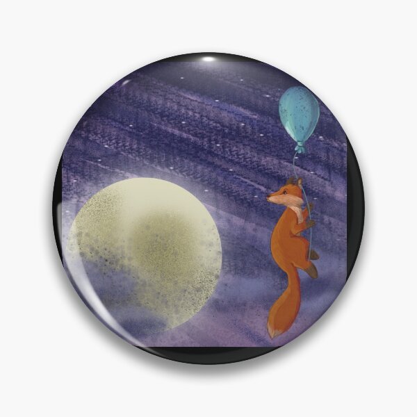 Item preview, The Fox and the Moon designed and sold by scrapnpaint.