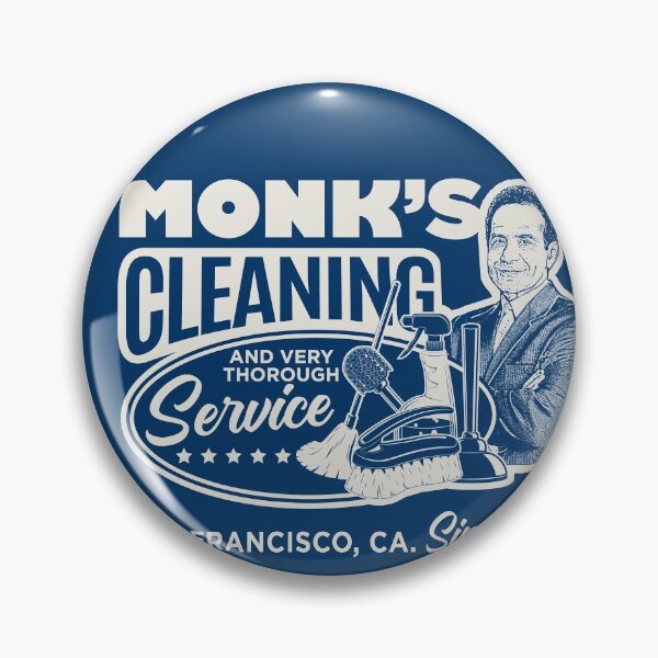 Item preview, Monk's Cleaning Service designed and sold by Alema Art.