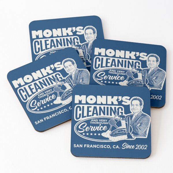Item preview, Monk's Cleaning Service designed and sold by Alema Art.