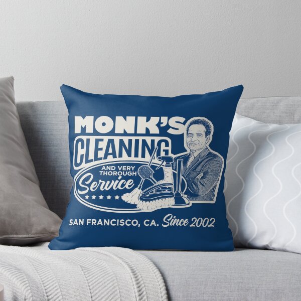 Item preview, Monk's Cleaning Service designed and sold by Alema Art.