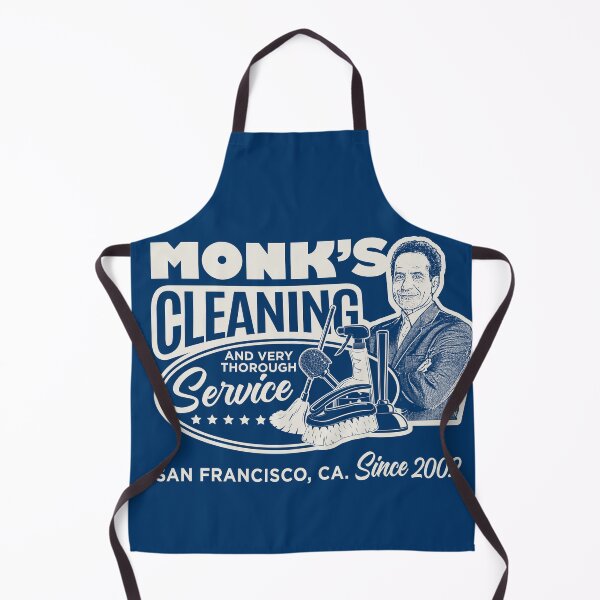 Item preview, Monk's Cleaning Service designed and sold by Alema Art.