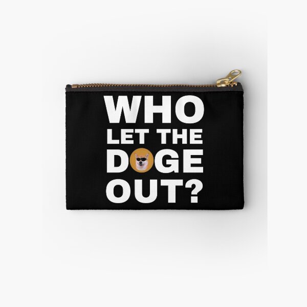 Item preview, Who Let The Doge Out - Funny Shiba Inu Dog Meme designed and sold by molamode.