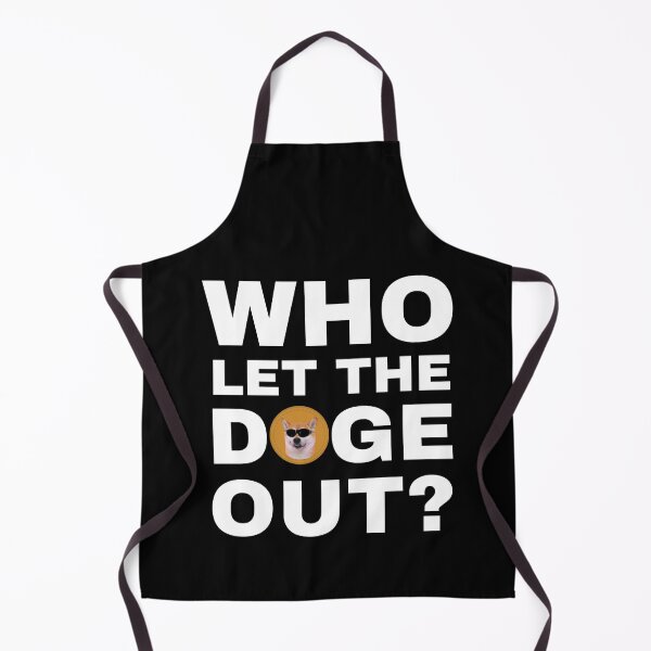 Item preview, Who Let The Doge Out - Funny Shiba Inu Dog Meme designed and sold by molamode.