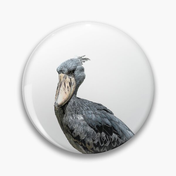 Item preview, Shoebill, Balaeniceps rex, also known as whalehead or shoe-billed stork, is a very large stork-like bird. It derives its name from its massive shoe-shaped bill. designed and sold by Artsy Boulevard.