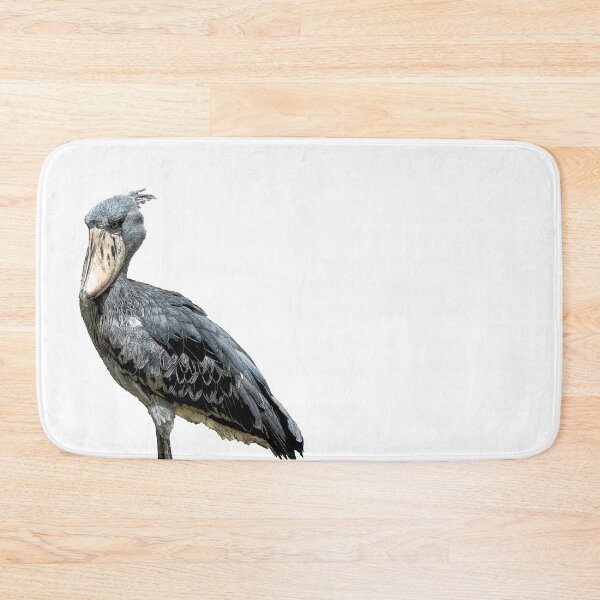 Item preview, Shoebill, Balaeniceps rex, also known as whalehead or shoe-billed stork, is a very large stork-like bird. It derives its name from its massive shoe-shaped bill. designed and sold by Artsy Boulevard.