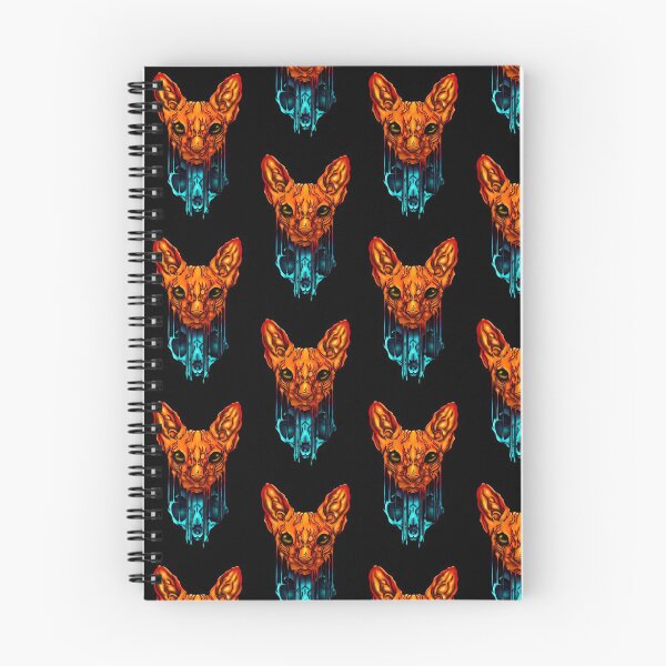Item preview, Sphinx Cat and Skull designed and sold by ArtbyJodie.
