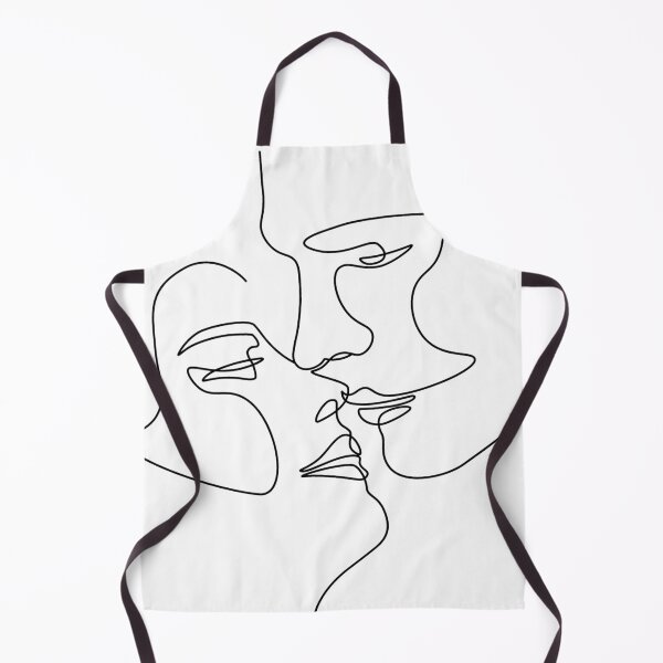 Item preview, Couples Line Art Face designed and sold by Dollfacedesign.