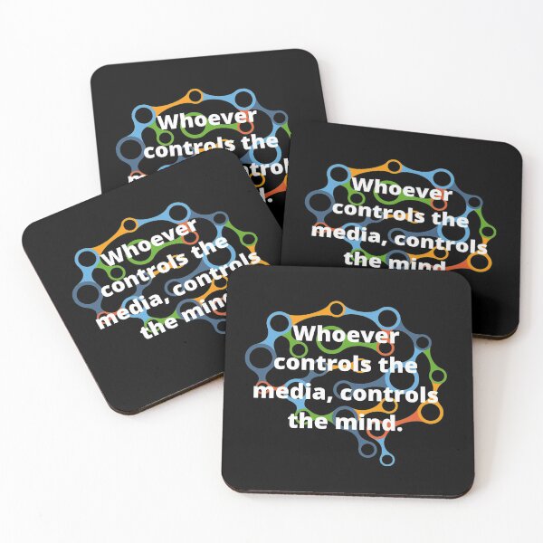 Item preview, Whoever controls the media, controls the mind. designed and sold by memetric.