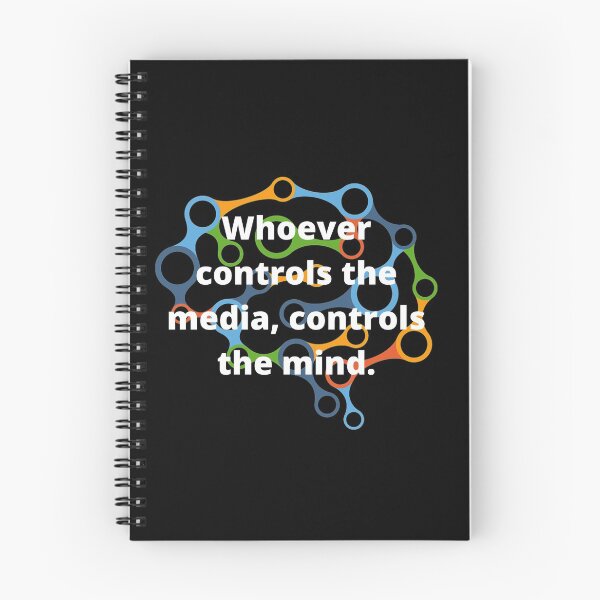 Item preview, Whoever controls the media, controls the mind. designed and sold by memetric.
